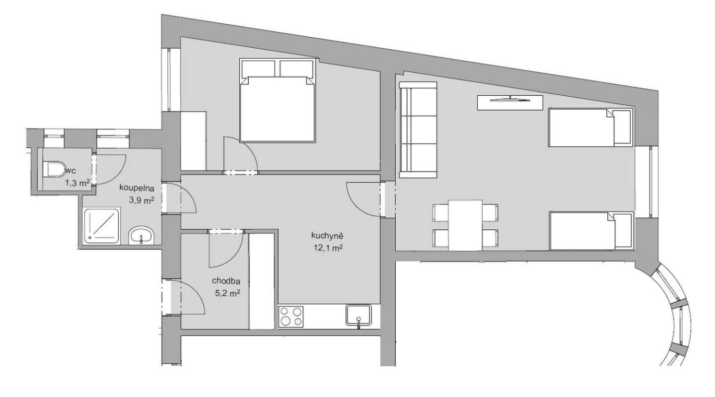Apartmany Na Trojce Žatec Buitenkant foto