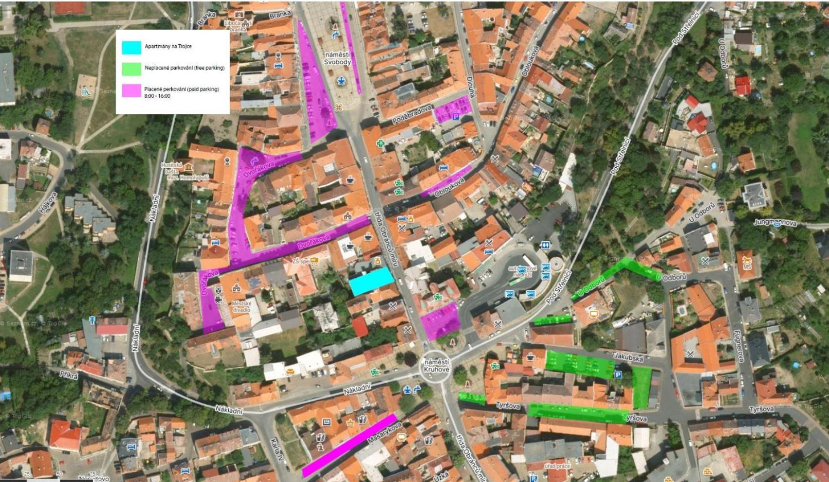 Apartmany Na Trojce Žatec Buitenkant foto